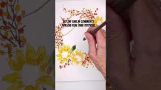 Fabriano Watercolor Paper Review  Watercolor Illustration [upl. by Schram]