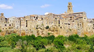 Pitigliano in 4K UHD  HLG HDR Fujifilm XT4 [upl. by Derdlim]