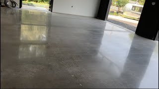 Transforming An Auto Repair Garage Floor Into Beautiful Restaurant Floor Concrete Polishing [upl. by Susanna]