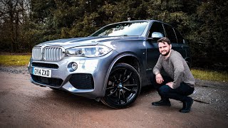 2014 BMW X5 40d Xdrive M sport  MONSTER Torque [upl. by Atilam]