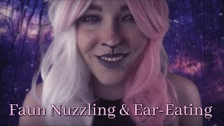 ☆★ASMR★☆ Kira  Faun Nuzzles amp Ear Eating Season [upl. by Adnalohs]