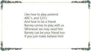 Barney  Barney Theme Song Lyrics [upl. by Ahseik]