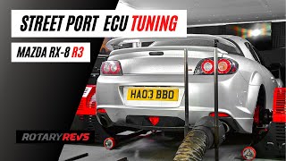 MAZDA RX8 R3  ECU TUNING [upl. by Alderman47]