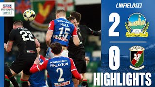 MATCH ACTION  Sports Direct Premiership  Linfield v Glentoran 261223 [upl. by Oribelle]