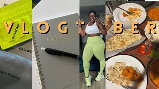 VLOGTOBER  WINTER ARC SEASON IS HERE😈❄️ Balenciaga Unboxing Trying Indian Food GOD GIVEN friends🩷 [upl. by Annoiek]