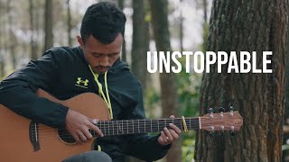 Unstoppable  Sia  Fingerstyle Guitar Cover🎸 [upl. by Haniraz4]