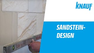 Verarbeitung von Knauf SandsteinDesign [upl. by Caia]