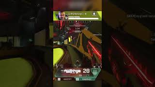 Ranked Gibby Movement apex apexlegends apexlegendsclips apexclips aim movement 1v3 ranked [upl. by Eirruc]