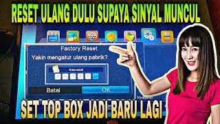 Cara RESET Ulang Set top Box TV Digital Semua Merek [upl. by Bran]