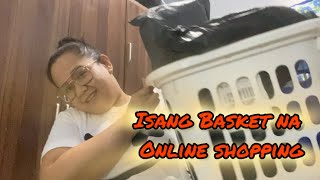 Vlog 003  Isang Basket na Shopping from Shopee and Lazada HAUL [upl. by Higbee]