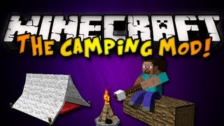 Minecraft The Camping Mod  TENTS CAMPFIRES amp MORE HD [upl. by Craggie]