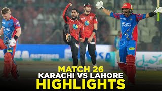 PSL 9  Short Highlights  Karachi Kings vs Multan Sultans  Match 19  M2A1A [upl. by Eelrebma]