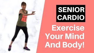 20 Minute Senior Cardio  Mind And Body Workout [upl. by Tatianna]