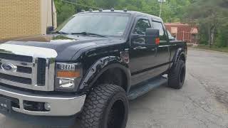 2008 Ford F250 Powerstroke 64 Lifted on 20s 35s black sunroof tuned deleted FOR SALE [upl. by Warde76]