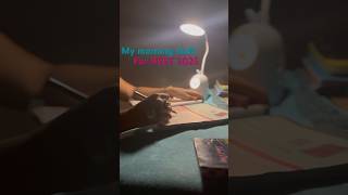 500 am morning shift schedule of mine for NEET 2025 studyvlog explorepage neet2025 morningstudy [upl. by Burgess920]