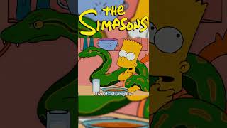 Barts new pet 🐍🐍  best of the simpsons funny simpsons thesimpsons series funnyvideo [upl. by Nessah936]