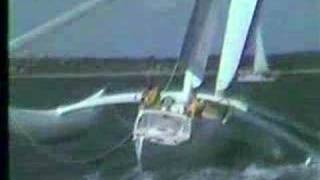 1989 NEMA Fleet Part 2 Newick Trimaran PATS BOAT [upl. by Opiak]