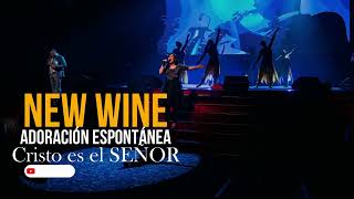 NEW WINE  Cristo es el SEÑOR amp Espontáneo 😭😭 [upl. by Leake]