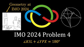 IMO 2024 Problem 4  the ONLY geometry this year [upl. by Akkin]