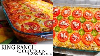 The Best King Ranch Chicken Casserole  Family Favorite For A Reason [upl. by Anairam]