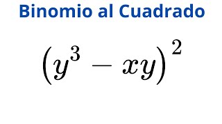 Binomio al cuadrado  Problema a  Pensamiento Matemático 1 [upl. by Prior]