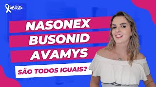 NASONEX BUSONID E AVAMYS SÃO TODOS IGUAIS [upl. by Domenico]