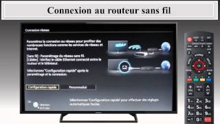 Panasonic  LCDLED TV  Function  Connexion à divers appareils et à Internet [upl. by Taddeusz739]