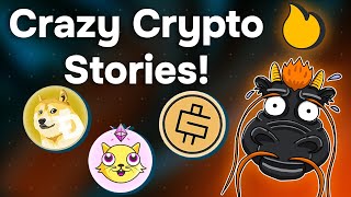 Three Amazing Stories from the Crypto World STEPN CryptoKitties Dogecoin Madness [upl. by Nnywg]