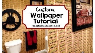 How to Hang Wallpaper [upl. by Airekahs790]