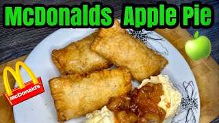 MCDONALDS INSPIRED APPLE PIE  Quick And Easy  Nargis’ Kitchen [upl. by Schreck]