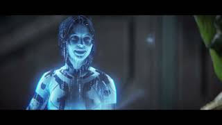 Halo Cortana says YOU LOOK NICE Master Chief Likes Cortana Jealous Halo 2 Blur Remastered Cutscene [upl. by Frodin178]