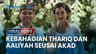 🔴LIVE Senyum Thariq Halilintar seusai Sah Jadi Suami Aaliyah Massaid Jokowi dan Bamsoet Jadi Saksi [upl. by Trinee]