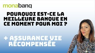 MONABANQ MEILLEURE BANQUE  pourquoi [upl. by Gilliette901]