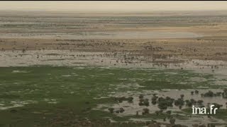 Mali  pirogue à voile sur le fleuve Niger [upl. by Ainevuol]