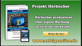 mp3HörbuchDownload  legal und kostenlos selber produzieren mit »Super Profit mit Hörbüchern« [upl. by Marwin]