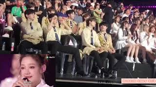 Fancam R1SE Reaction Curley Gao Debut Bonbon Girls 303 [upl. by Ultan]