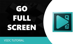 VSDC Free Video Editor How To See Full Screen In VSDC Video Editor🤔 [upl. by Anwahs214]