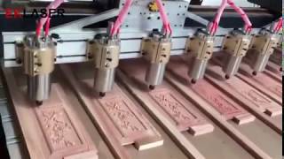 CNC Router with multispindle [upl. by Alodie]