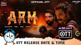 ARM Hindi OTT Release Date amp Platform  Tovino Thomas ARM Ajayante Randam Moshanam OTT Release Time [upl. by Ym]