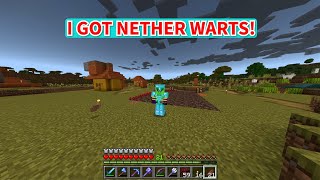 WATCH ME GO GET NETHER WARTS IN MINECRAFT [upl. by Toms715]