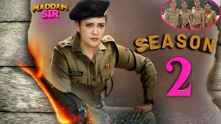 madam sir season 2 upcoming episode madam sir karishmasingh gulki joshi [upl. by Obaza]