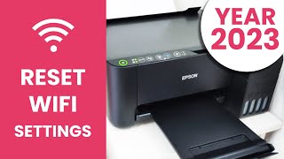 EPSON L3150  L3250  ET2700  Reset WiFi settings [upl. by Ahsemik471]