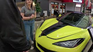 Delivery at the National Corvette Museum 2024 Z06 C8Z06 [upl. by Anawek]