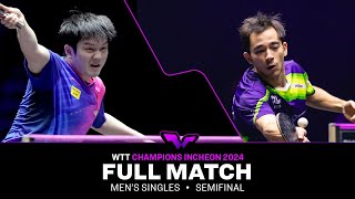 FULL MATCH  Fan Zhendong vs Hugo Calderano  MS SF  WTTIncheon 2024 [upl. by Chapa968]