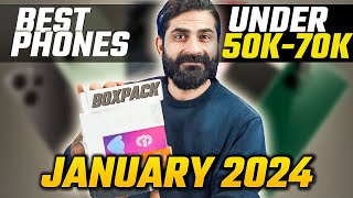 5 Best Box Pack under 50K to 70K Smartphones in January 2024  Wait amp See Is Best policy 🤫 [upl. by Simpkins]