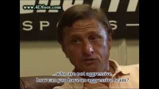 Cruyff interview 1994 World Cup and the Widsom of Eating Quickly [upl. by Enilec]