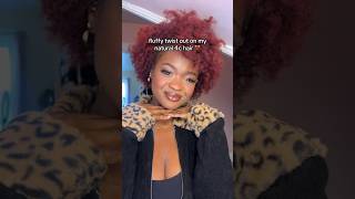 how to fluffy twist out on 4c hair 🫶🏾 naturalhair [upl. by Groves60]