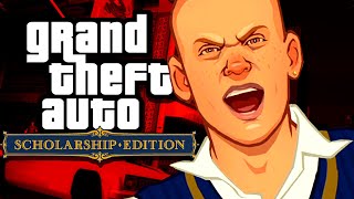 GTA SCHOLARSHIP EDITION BULLY SPEEDRUN WITH CARJACKING [upl. by Meunier692]