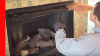 How to Clean a Direct Vent Fireplace [upl. by Hirasuna676]