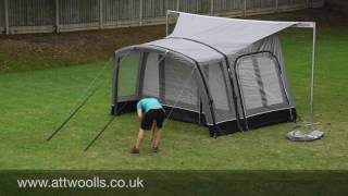 Vango Sonoma Awning Pitching amp Packing Video [upl. by Shoshana]